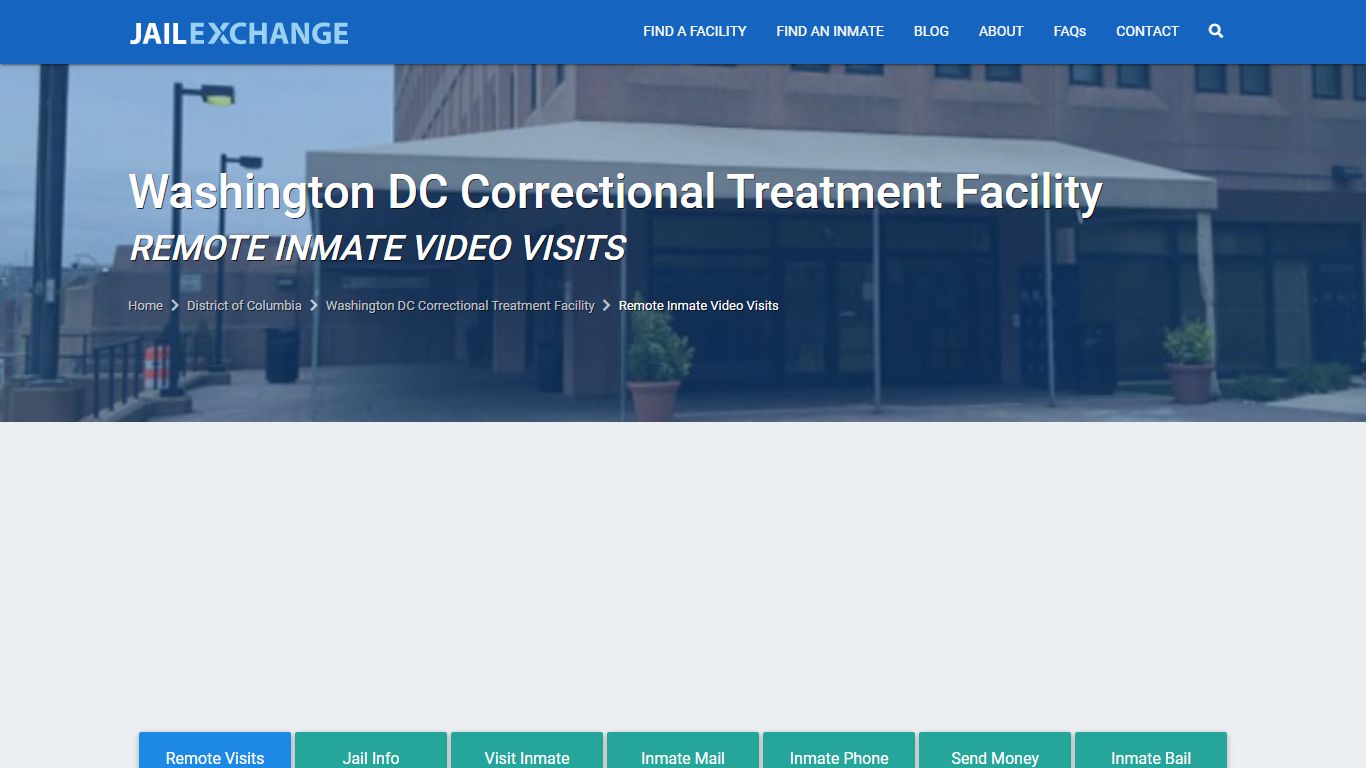 Remote Inmate Video Visitation in Washington DC ...